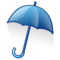 Umbrella emoji on Emojidex